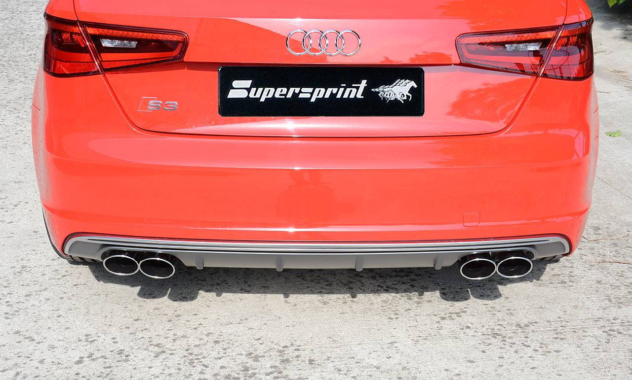 Endrohrsatz 100x75 Rechts + 100x75 Links