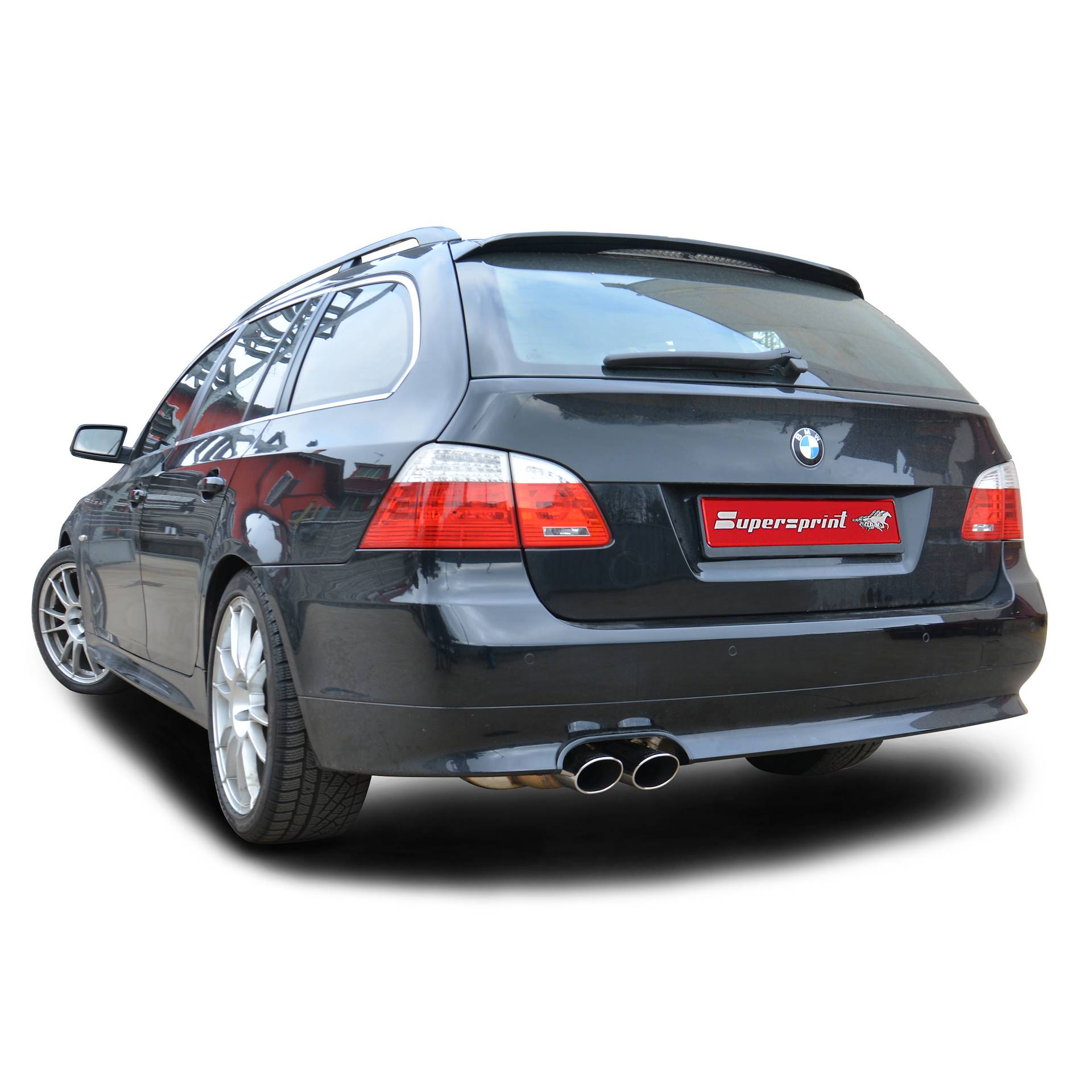 New Supersprint Exhaust for ALPINA B5 S (E60 - E61)(Sedan - Touring) 4.4i V8 (530 Hp) with valve