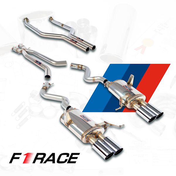 Supersprint Race Exhaust BMW E92 M3 Laguna Seca Blue