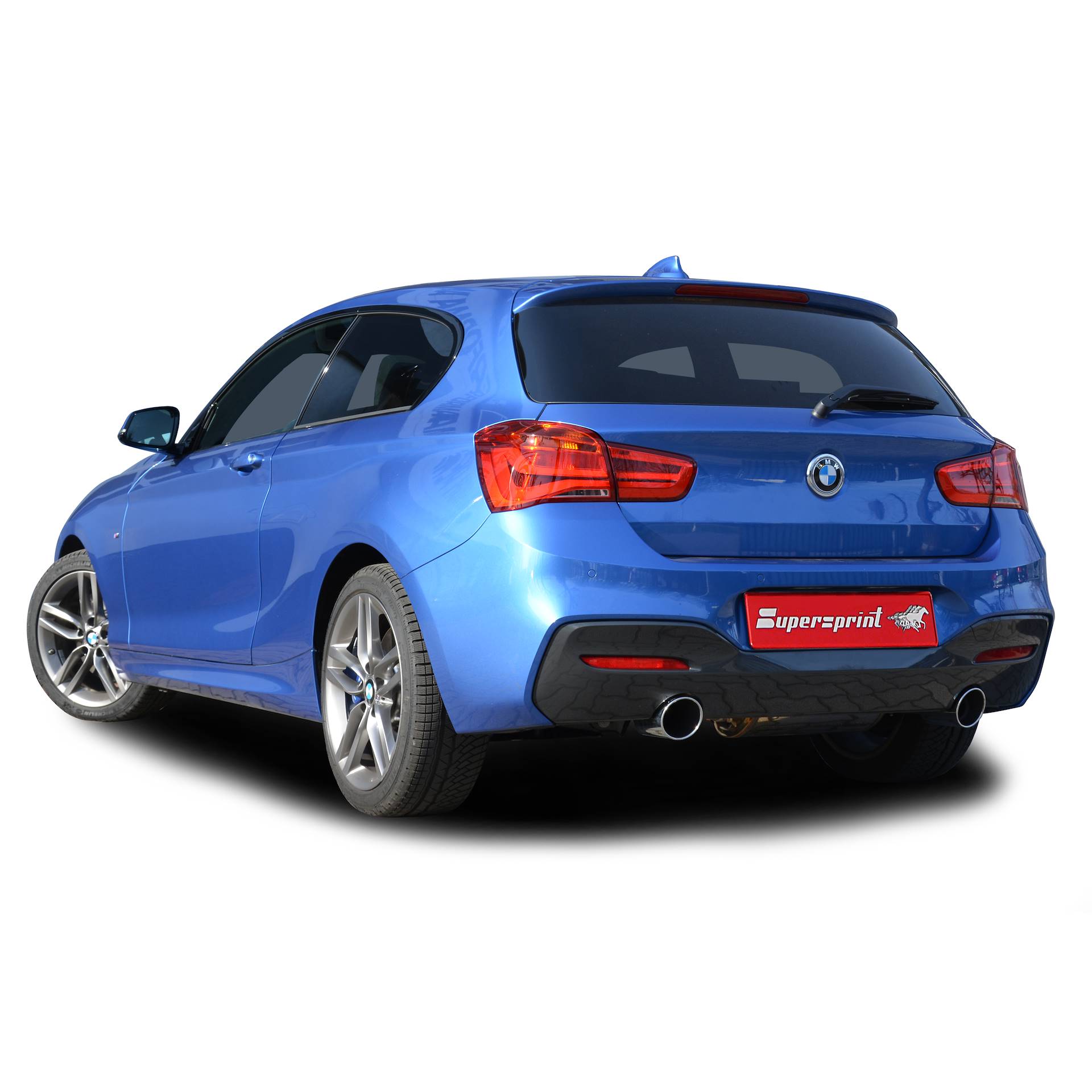 Impianto di scarico Supersprint per BMW F20 / F21 LCI 125i 2.0T (B48 - 224 Hp) 2016 -> (con valvola)