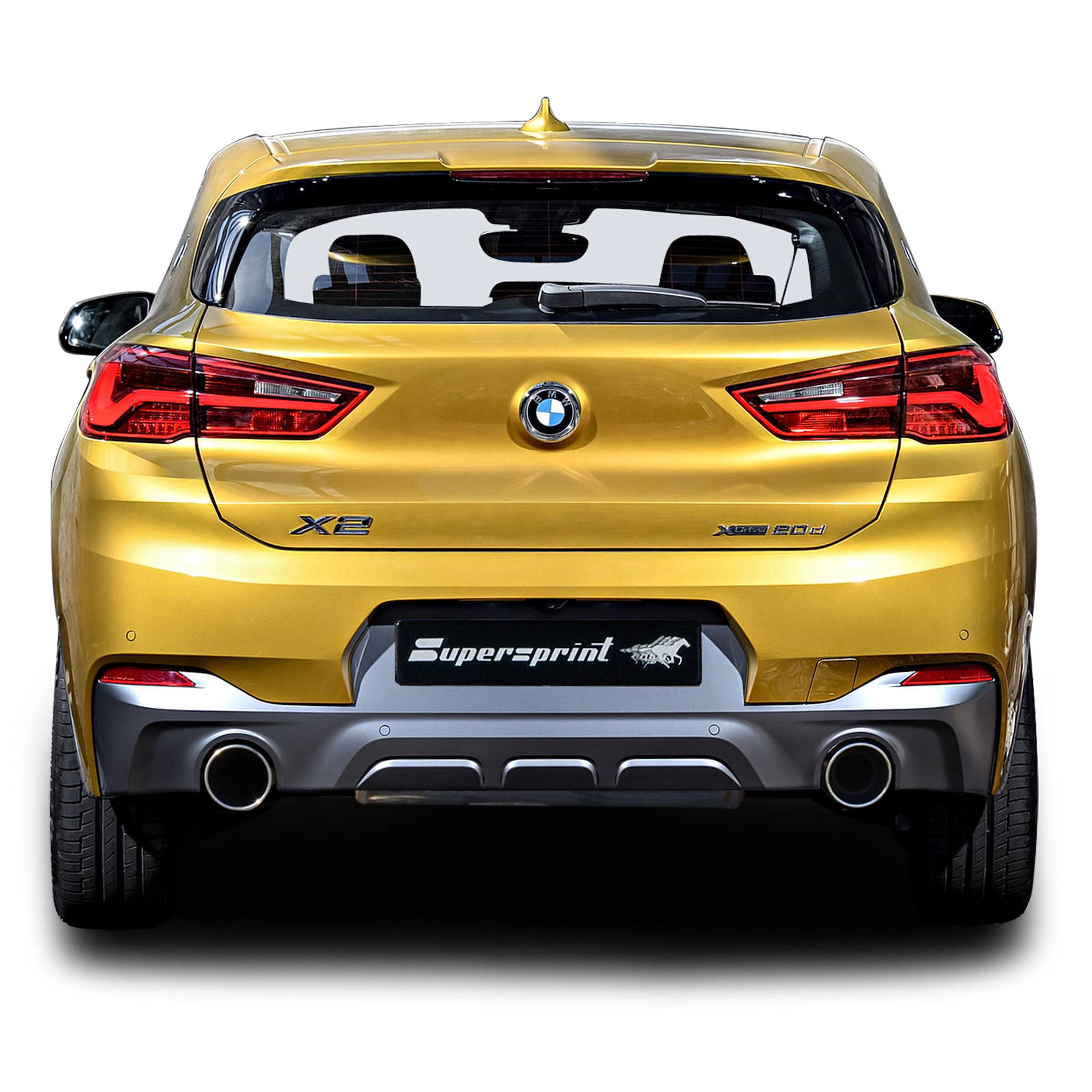 New Supersprint Exhaust for BMW F39 X2 20d xDrive (2.0d B47 Engine - 190 Hp) 2017 ->