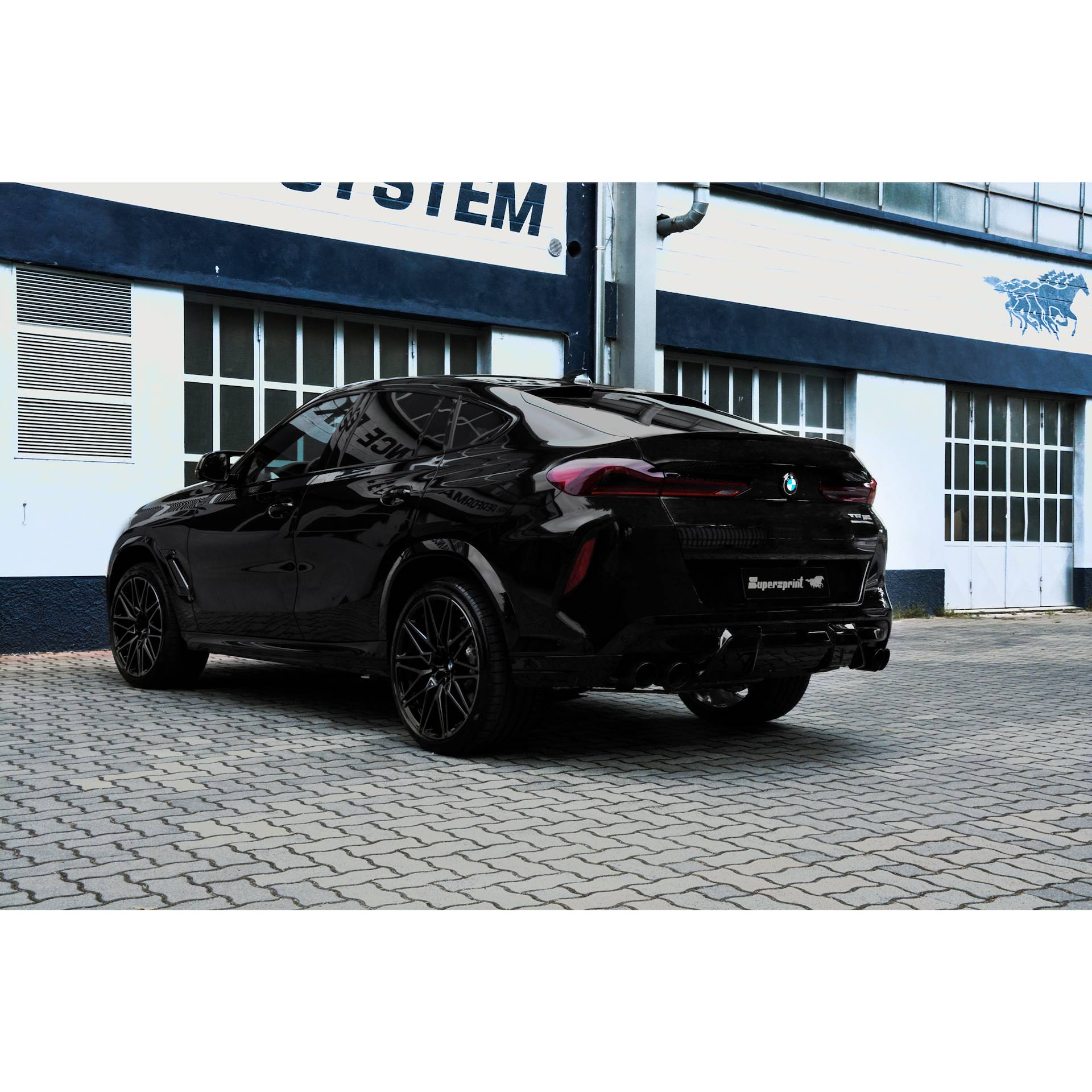 Supersprint Exhaust for BMW F96 X6 M Competition X-Drive 4.4i V8 (S63M - 625 Hp - models with OPF) 2020 ->
