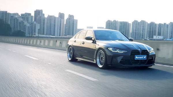 Supersprint exhaust for BMW G80 M3 / G80 M3 xDrive