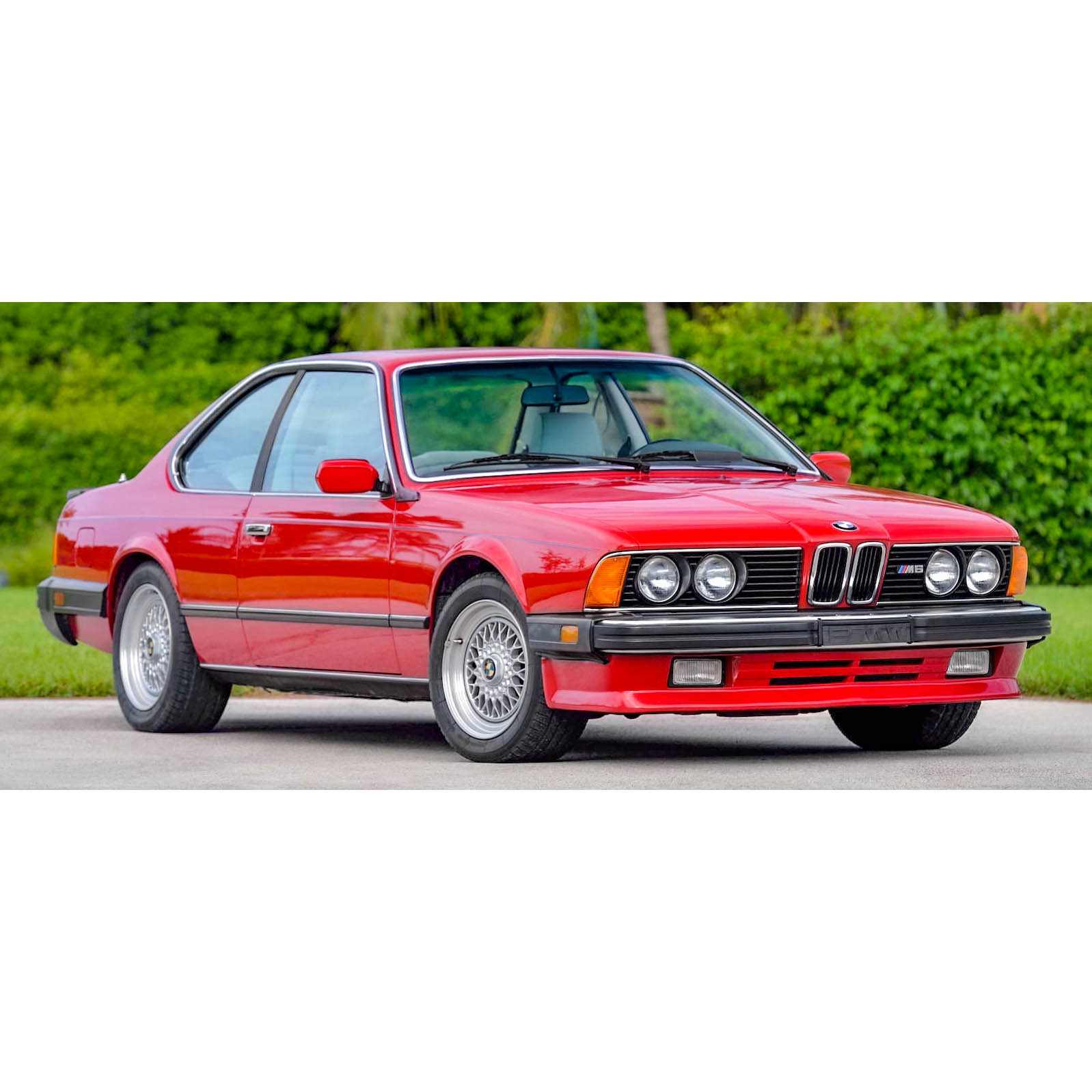 BMW E24 M6 Kat (Motore S38 - 255 Hp) '84  -> 09/'87 - Mod. USA