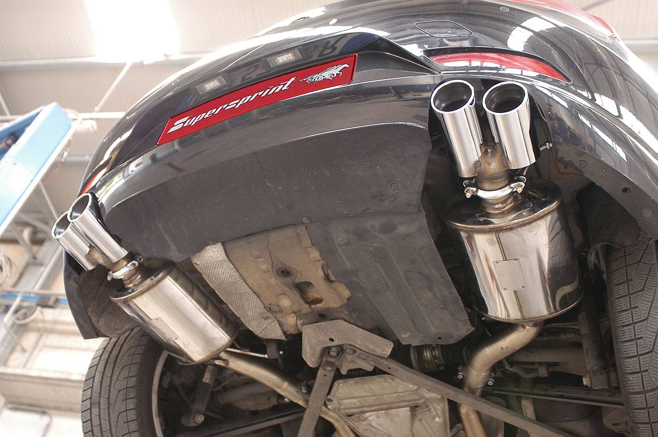 Rear exhaust Left OO80