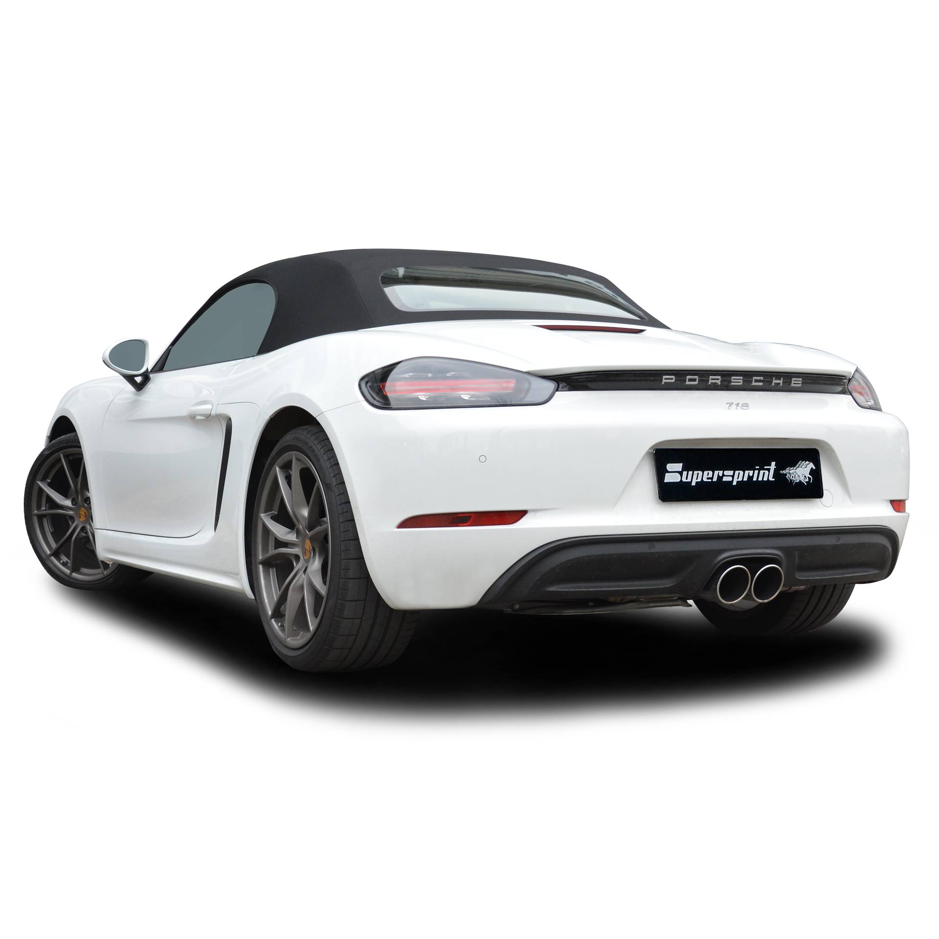 Supersprint Exhaust for PORSCHE 718 BOXSTER 2.0i Turbo (300 Hp) 2016 -> (with valve)