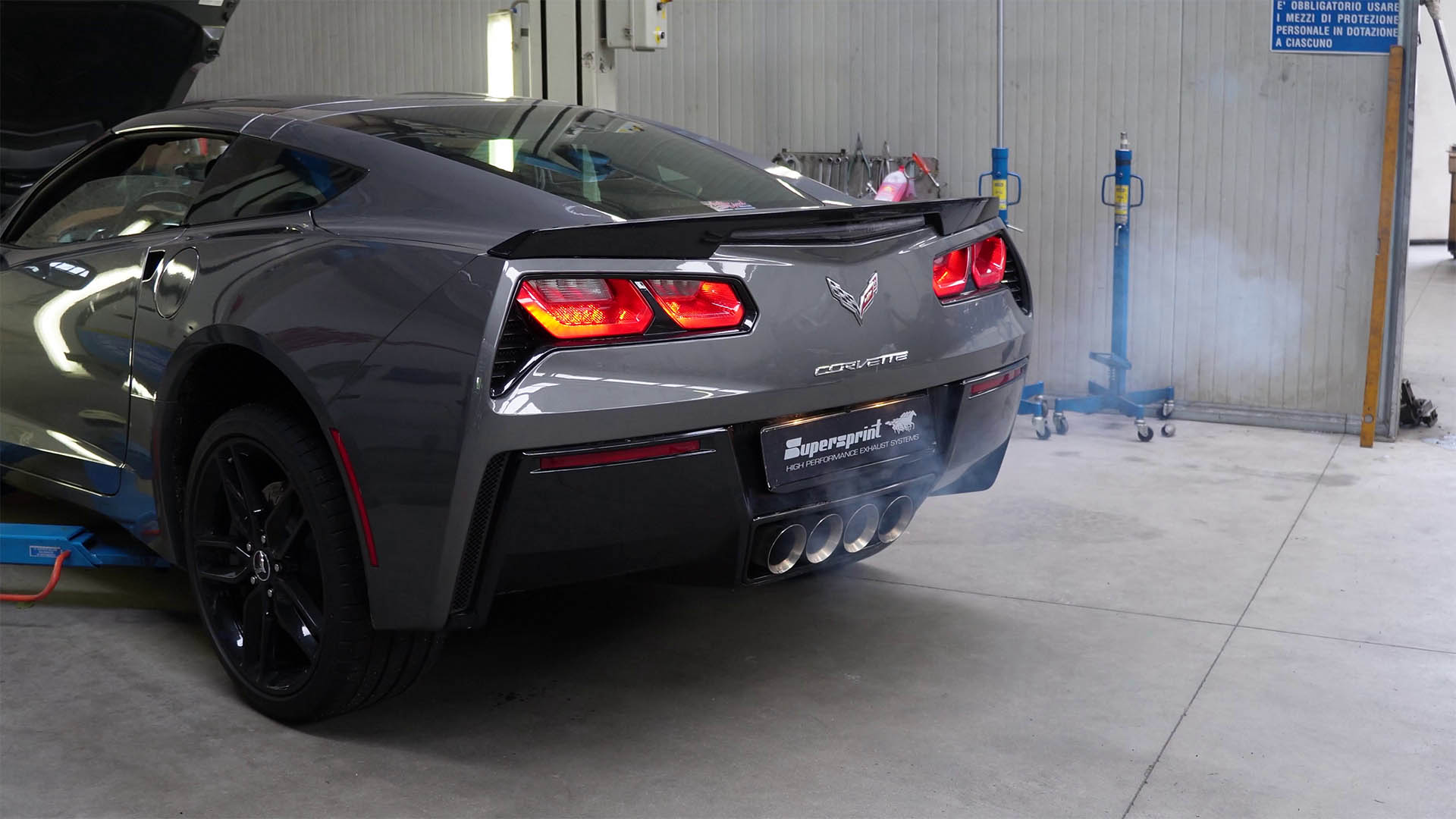 Supersprint Exhaust CORVETTE C7 Stingray Coupè  Convertible LT1 6.2L (455 Hp) '14 - '19