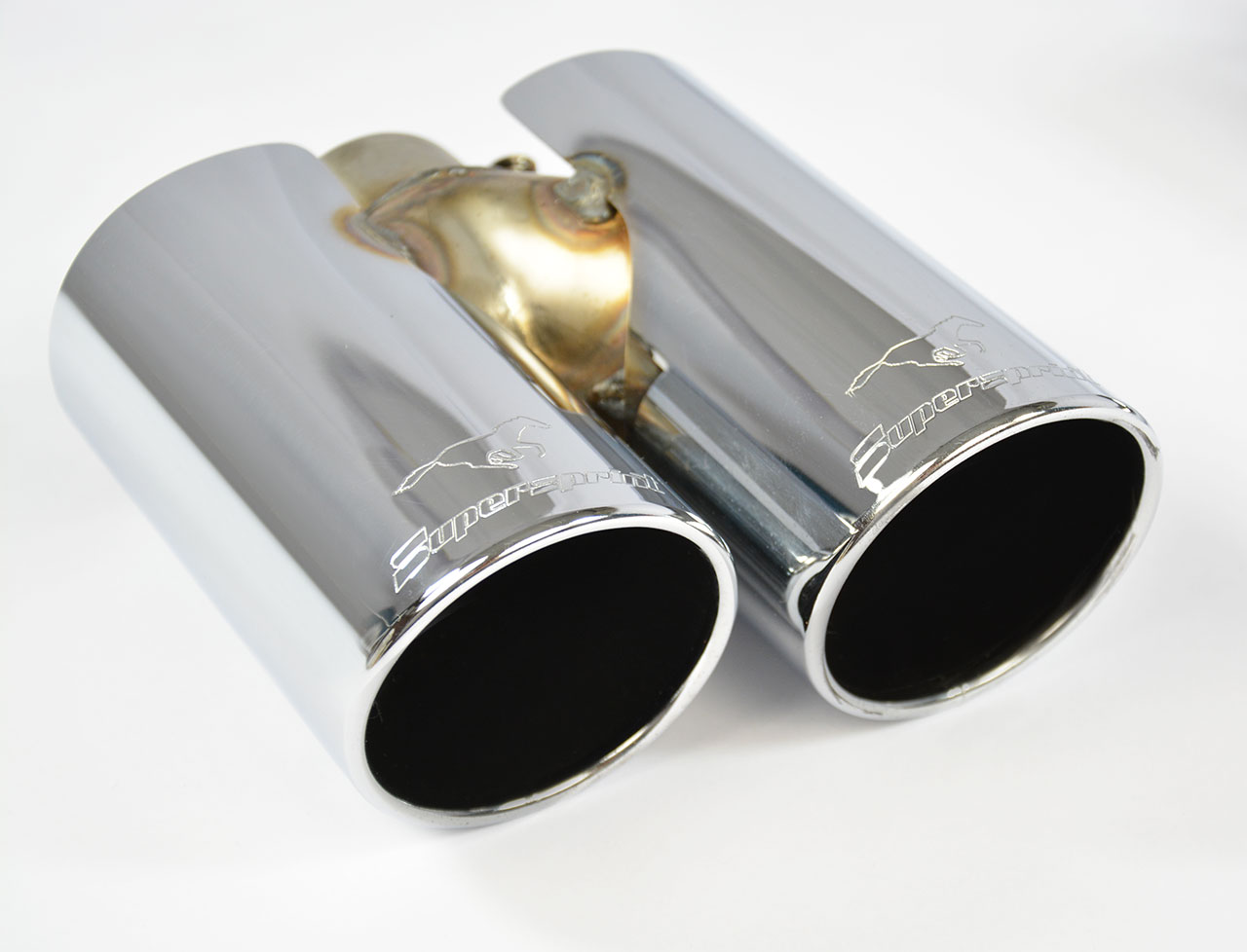 Endpipe kit 4 exit OO 80 Right + OO 80 Left