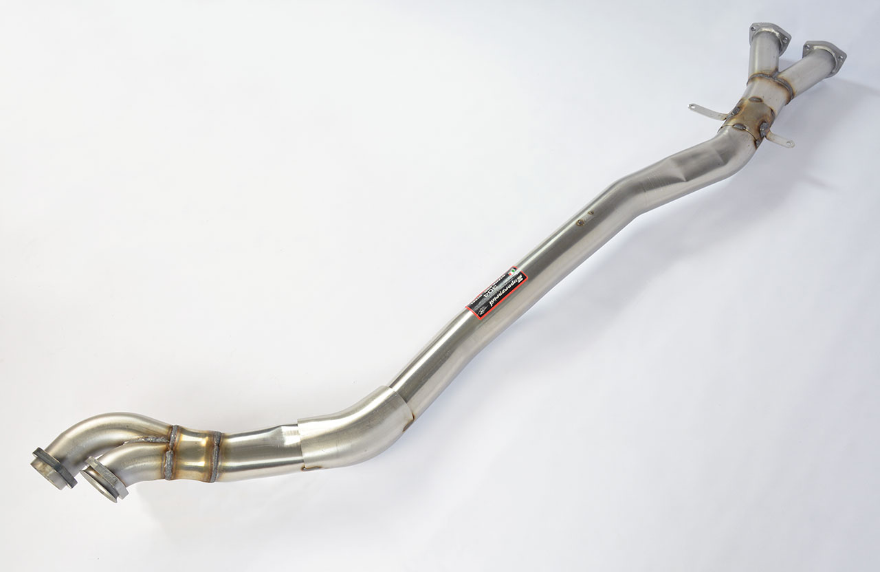Centre pipe. Replaces OEM centre exhaust.