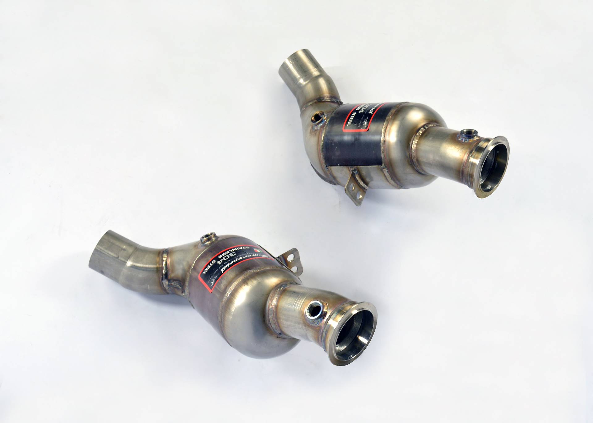 Downpipe destro + Catalizzatore metallico 200CPSI