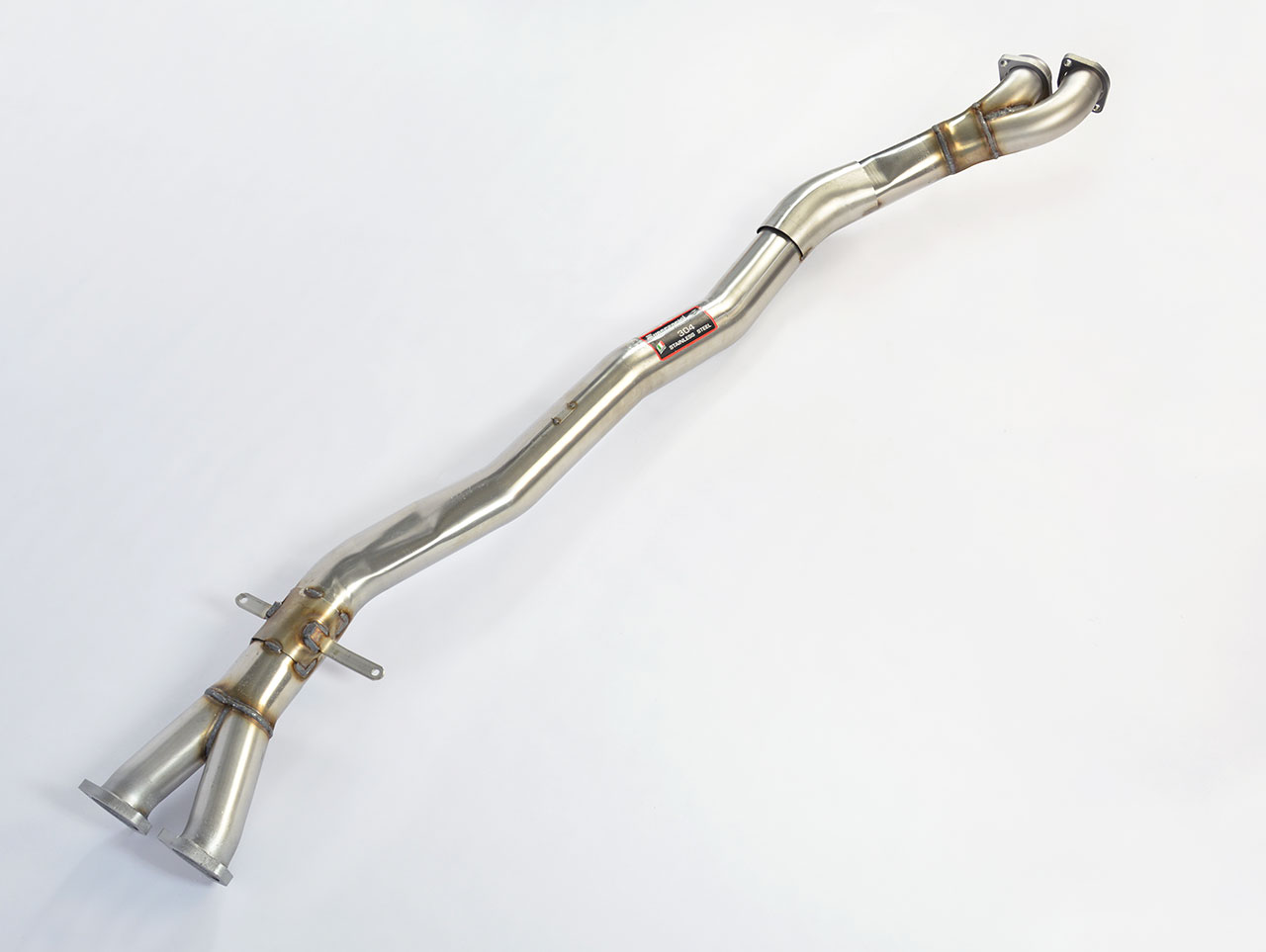 Centre pipe. Replaces OEM centre exhaust.