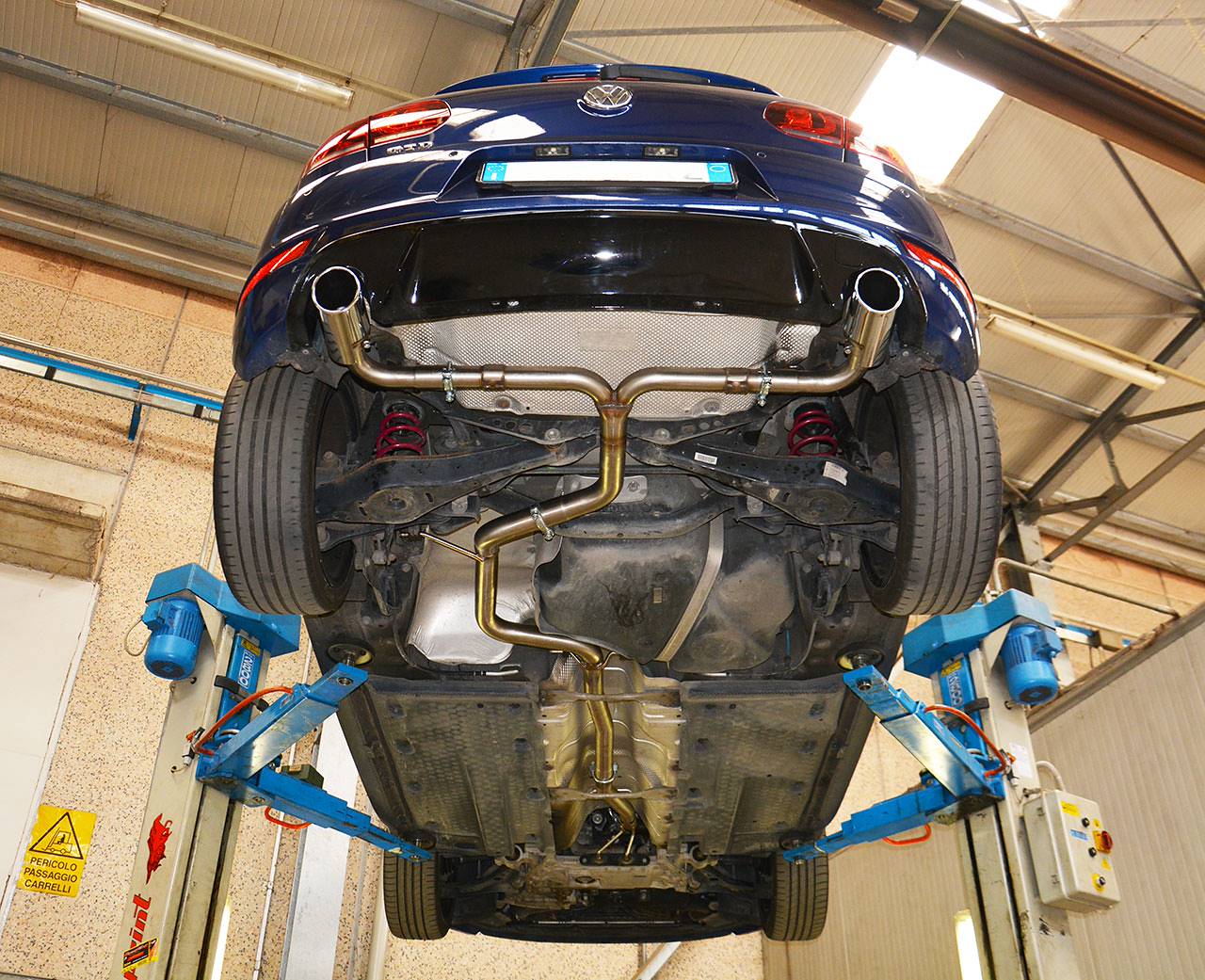 Rear pipe Y-Pipe Right - Left (Muffler delete)