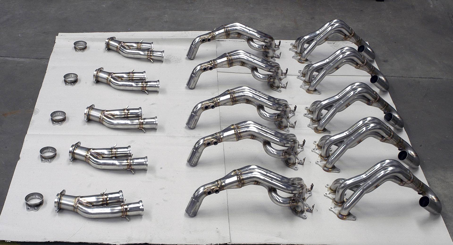 Manifold Right + Left (replaces pre-catalytic converters)