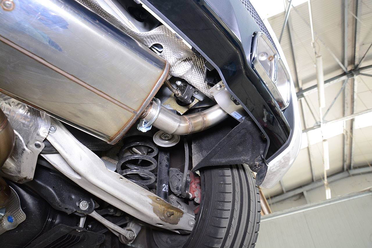 Exit pipes kit Right - Left