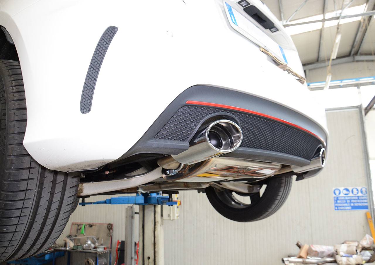 Endrohrsatz Rechts 145x95 +Links 145x95