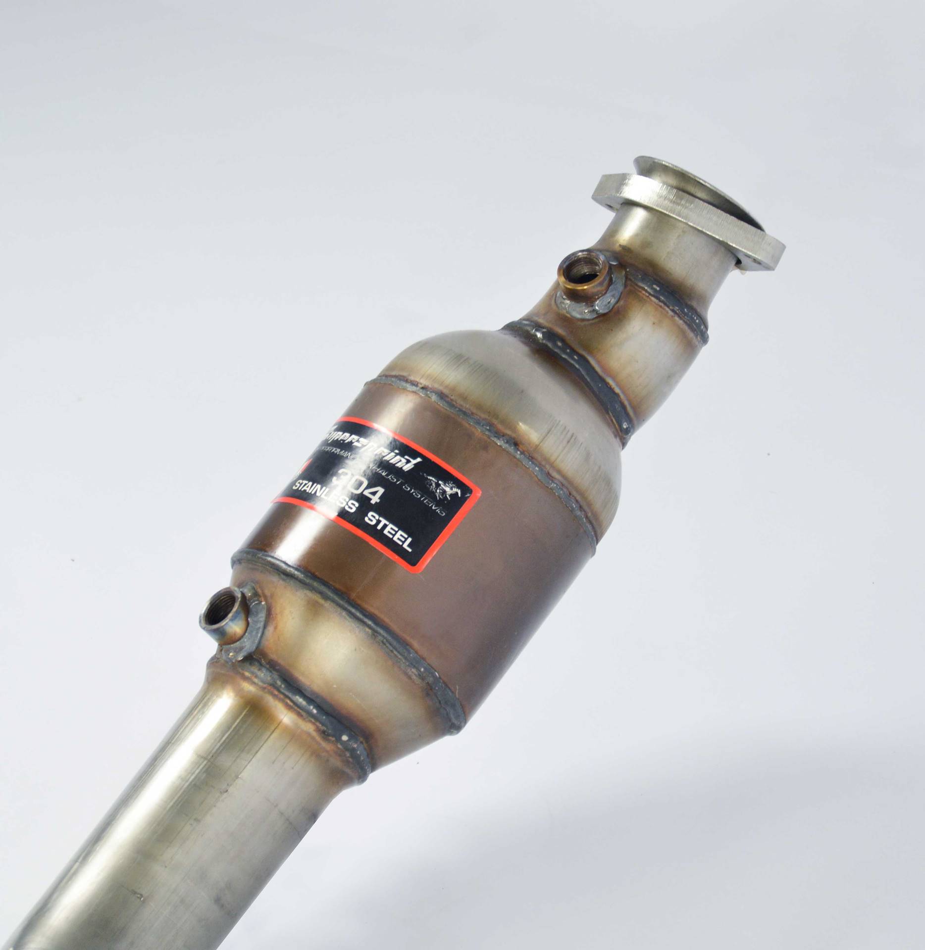 Rohrsatz ab Turbolader + Sport Metallkatalysator Rechts