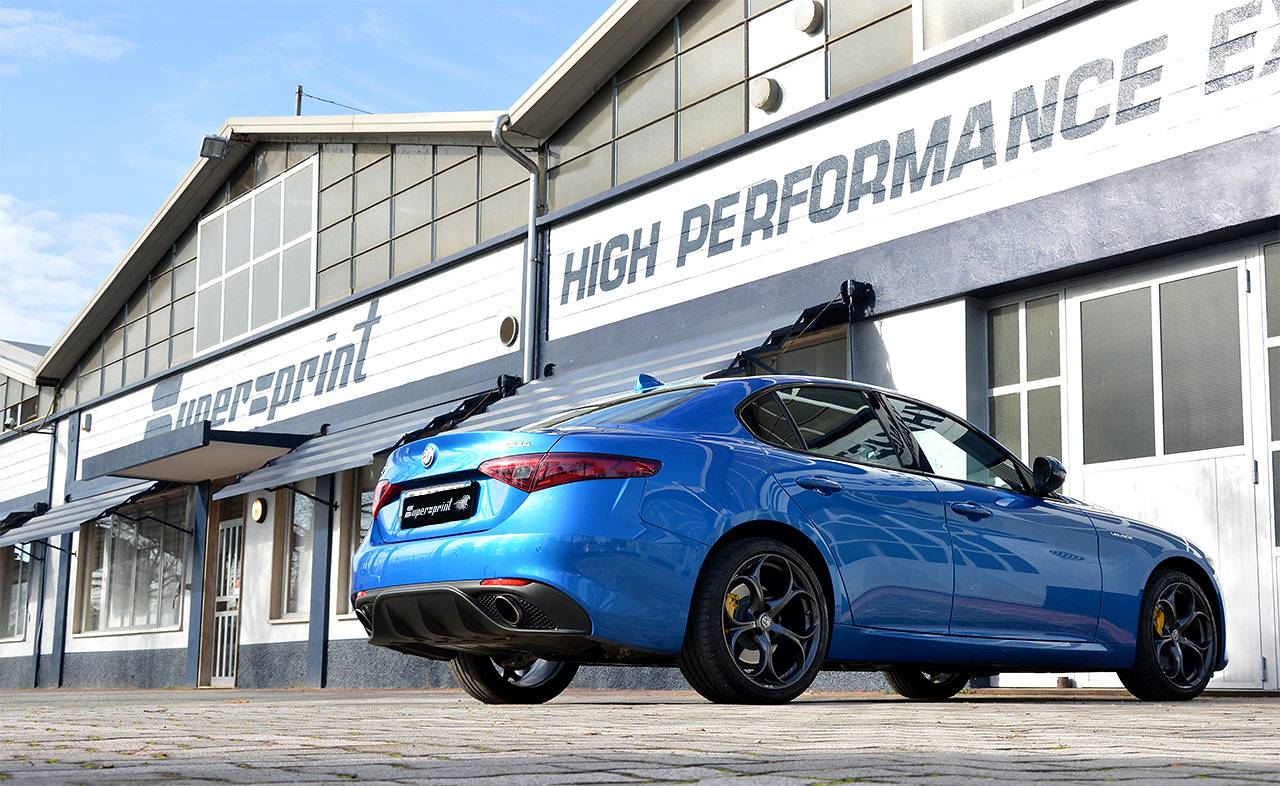 Alfa Romeo Giulia Veloce (280 Hp) - Impianto di scarico Supersprint
