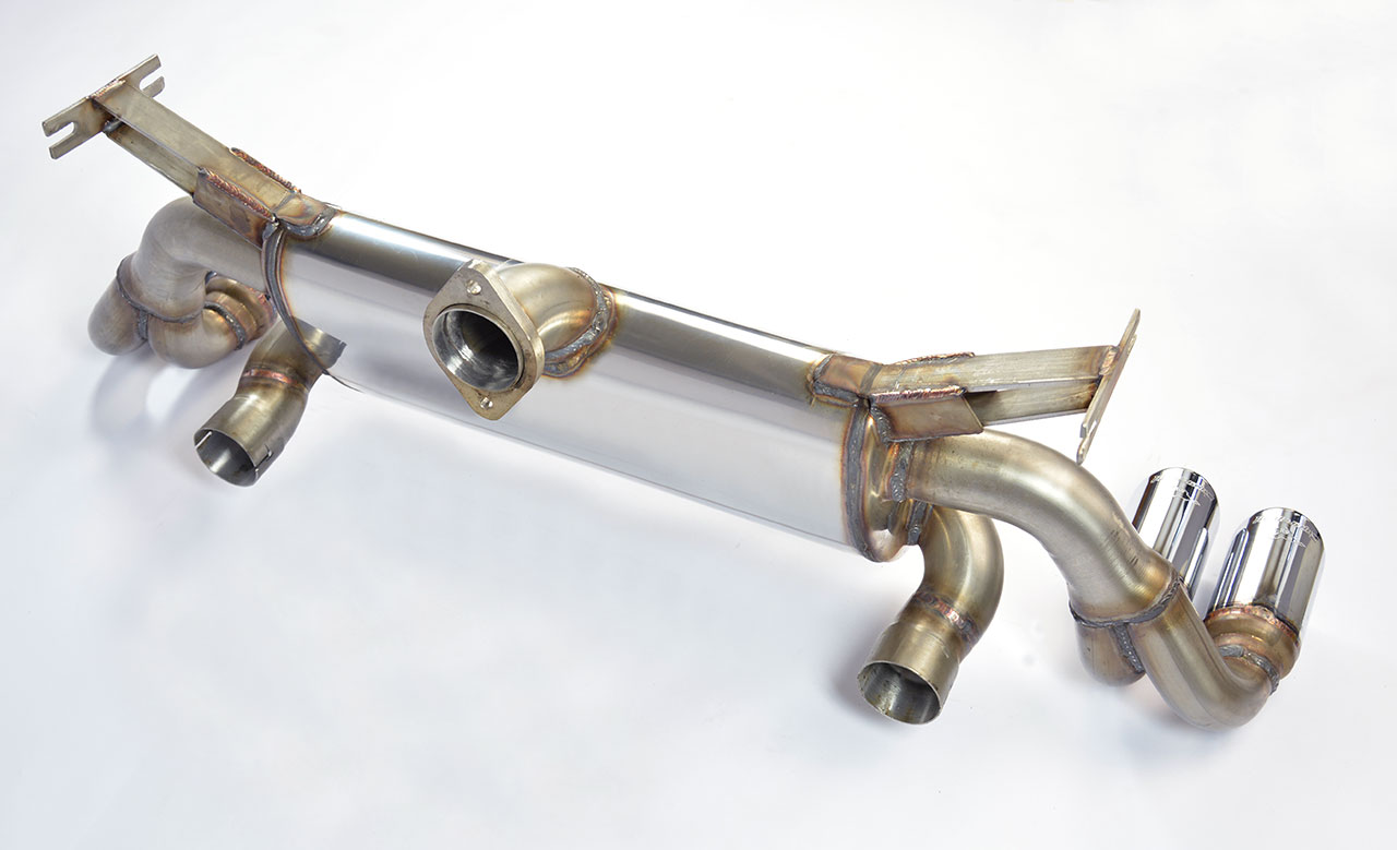 Endschalldämpfer Sport/Racing Rechts OO70 -  Links OO70 With By-Pass pipe for the stock valve