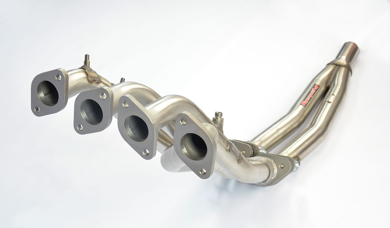 Manifold 100% Stainless steel  (Replaces catalytic converter) (LHD Only)