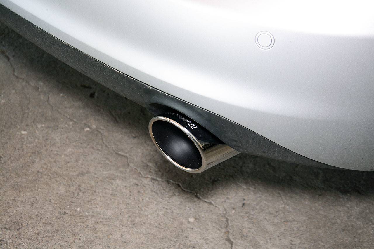 Rear pipe Left O100 (Muffler delete)