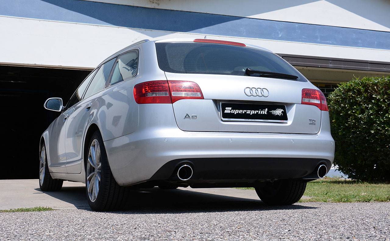 Hinteres Rohr Links O100 (Nachschalldämpfer-Entfall)