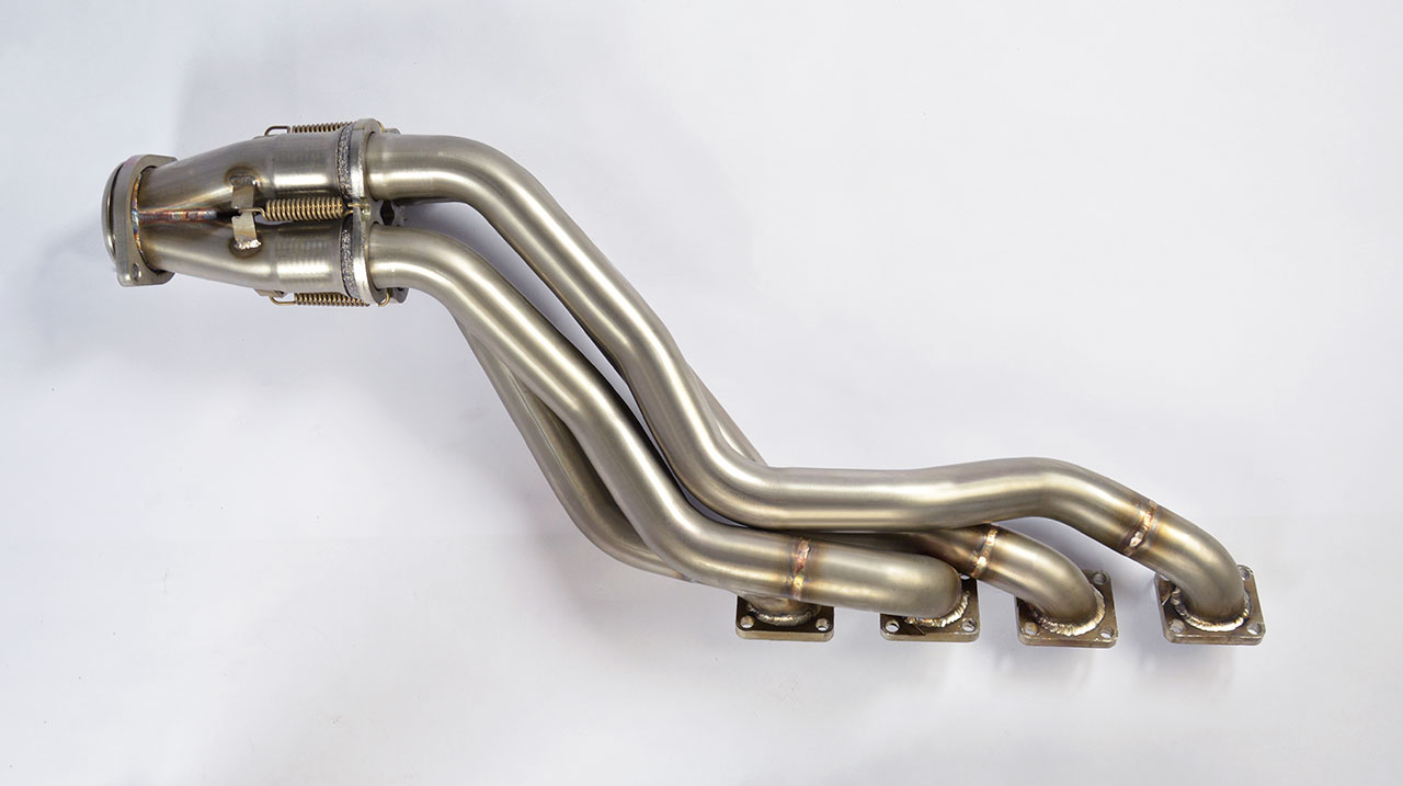 Fächerkrümmer Rechts + Links (Left Hand Drive) (Supersprint Design Patent)