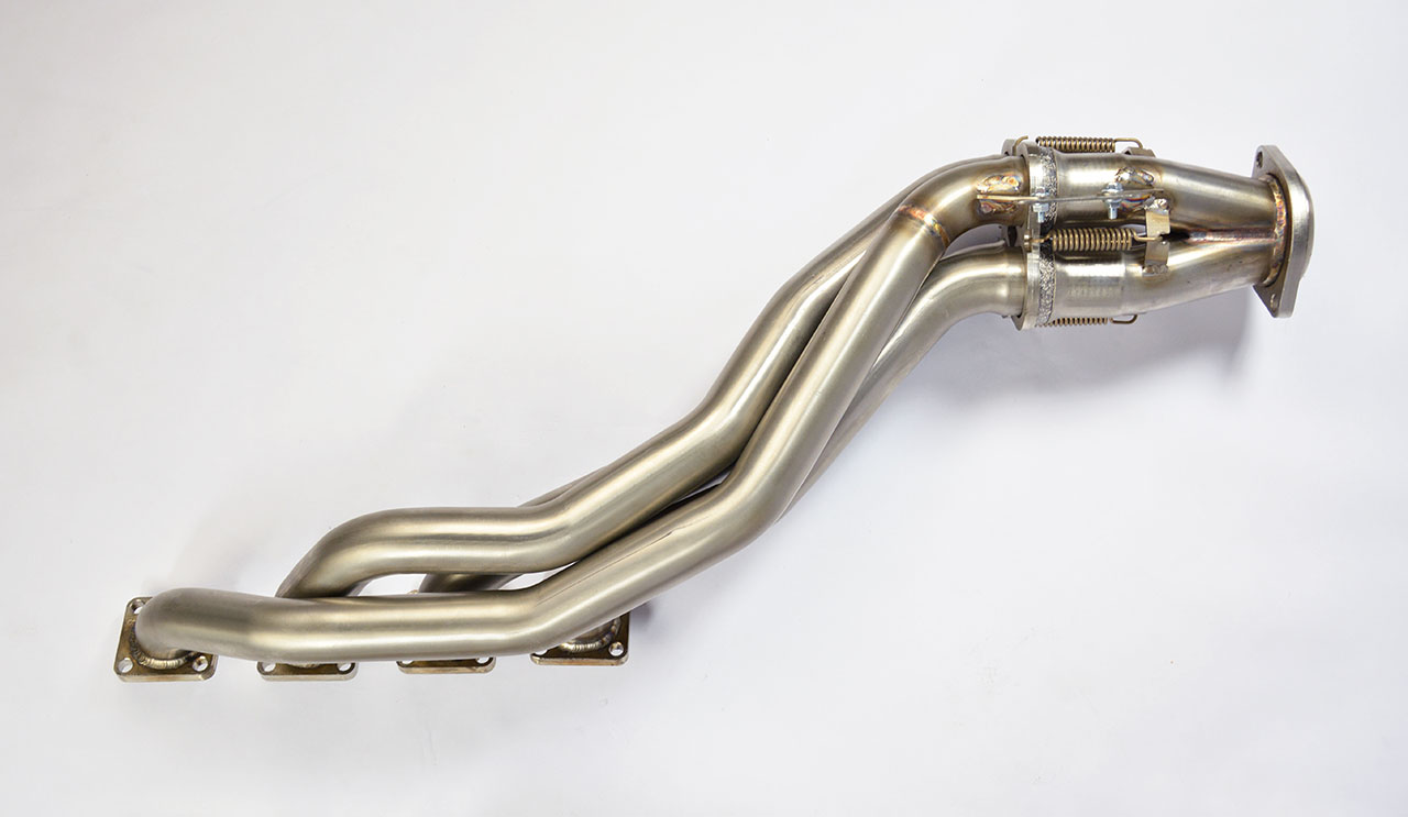 Fächerkrümmer Rechts + Links (Left Hand Drive) (Supersprint Design Patent)