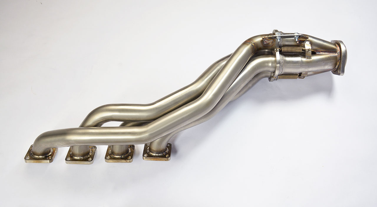 Fächerkrümmer Rechts + Links (Left Hand Drive) (Supersprint Design Patent)