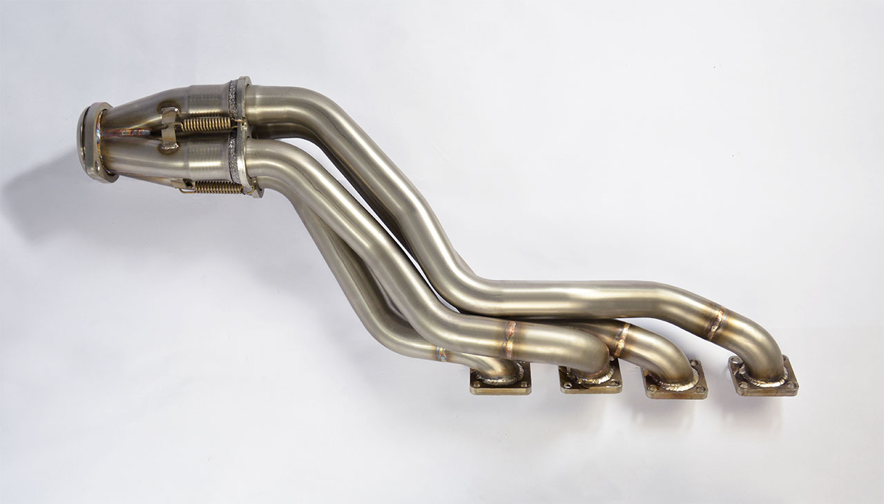 Fächerkrümmer Rechts + Links (Left Hand Drive) (Supersprint Design Patent)