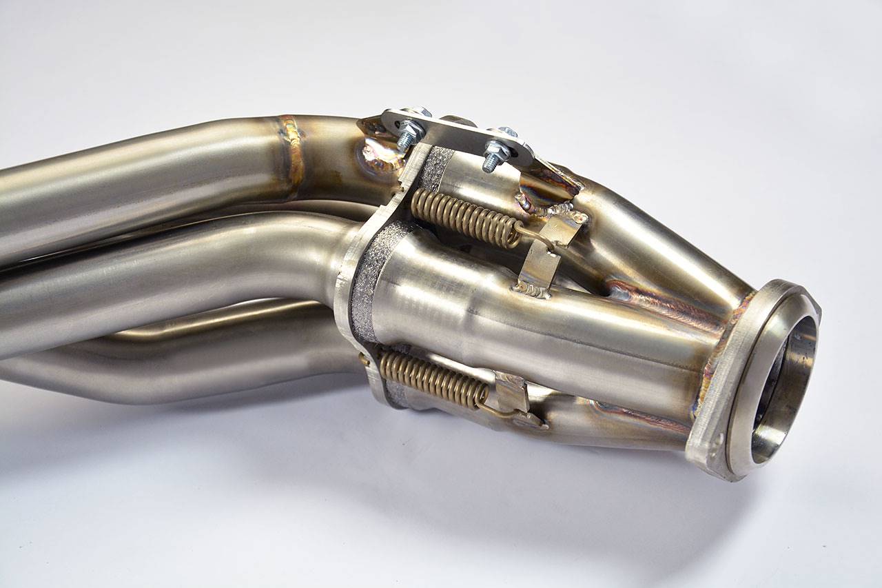 Fächerkrümmer Rechts + Links (Left Hand Drive) (Supersprint Design Patent)