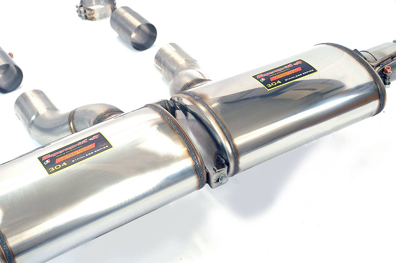 Rear exhaust Right - Left Race