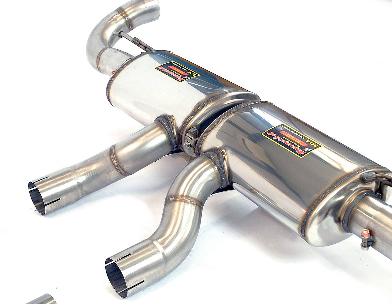 Rear exhaust Right - Left Race