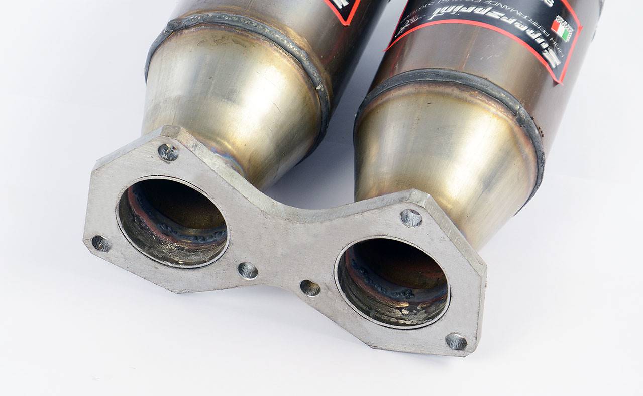 Anteriore Destro - Sinistro con catalizzatore metallico