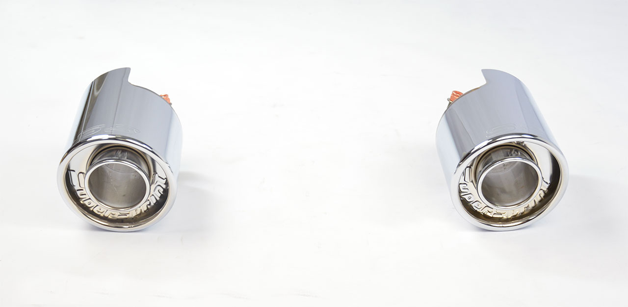 Endrohrsatz BACKFIRE Rechts O100 - Links O100