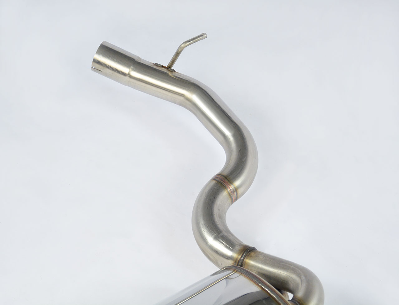 Rear exhaust 90x70 Gun Metal Grey