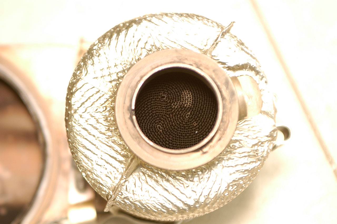 Rohrsatz ab Turbolader (für Partikel Filter Ersatz) (Euro 6 Mot.) Mit Sensorspund