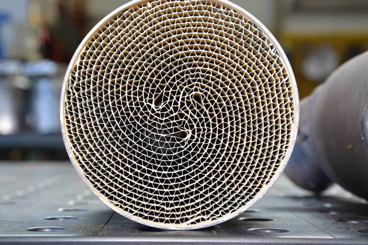 Sport Metallkatalysator HJS, 100CPSI für die Serien Fächerkrümmer (Zu verschweißenden)