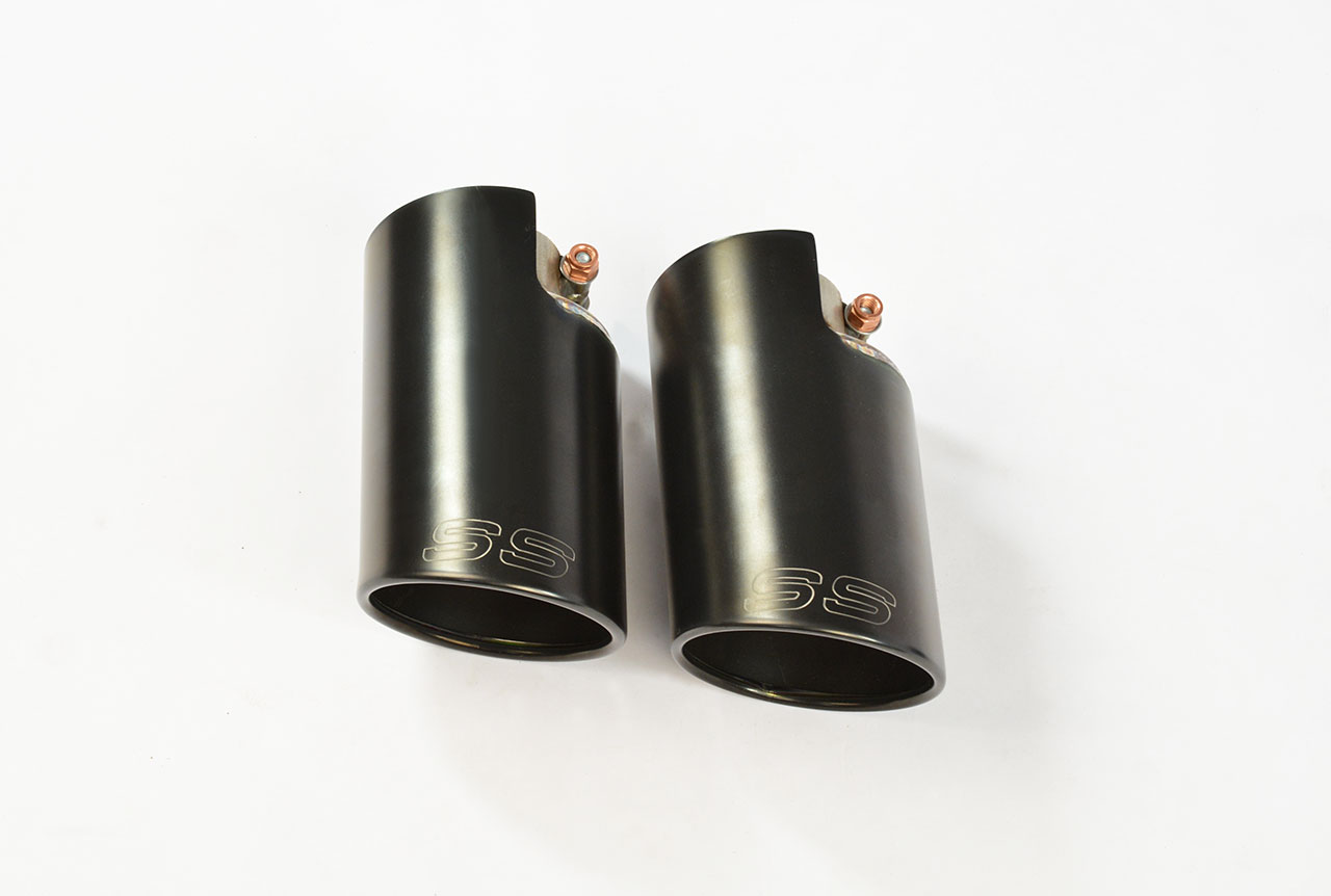 Endpipe kit Right OO100 - Left OO100 Gun Metal Grey