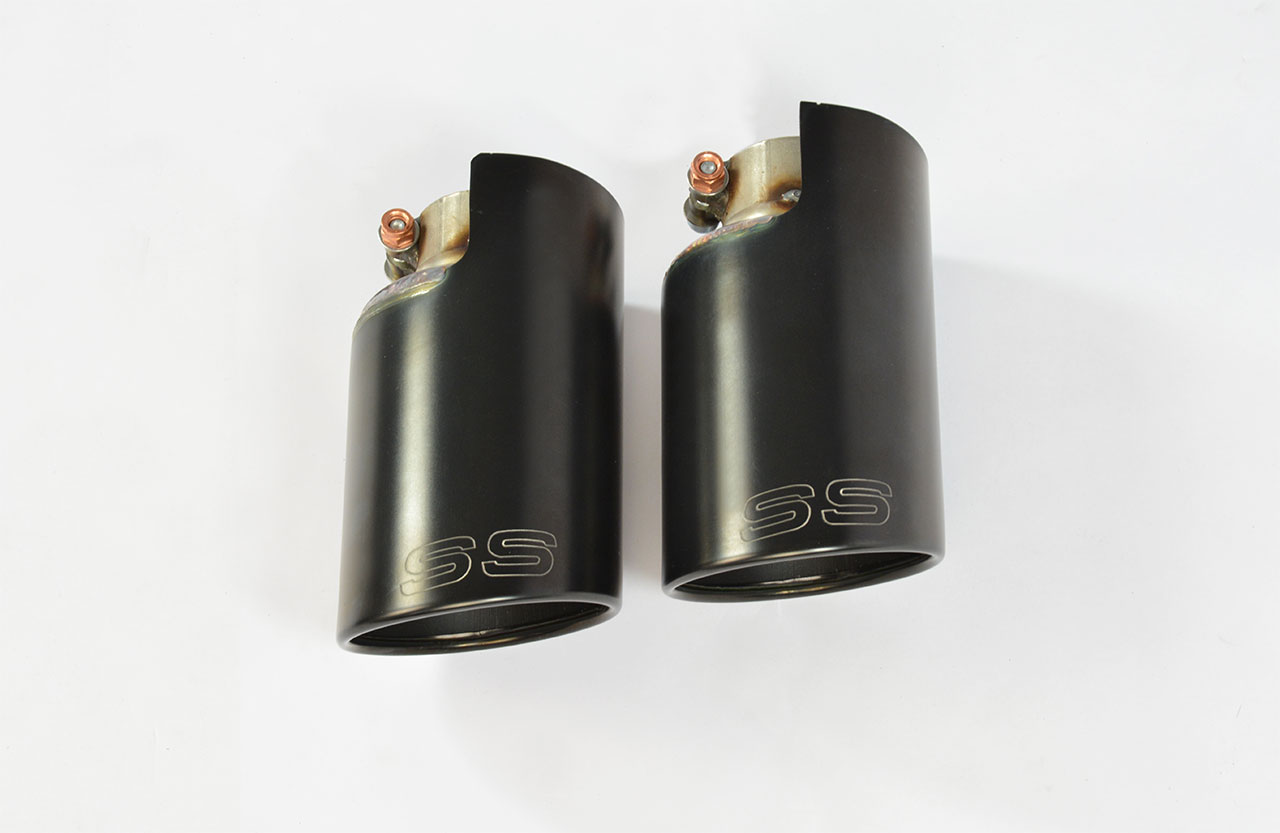 Endrohrsatz Rechts OO100 - Links OO100 Gun Metal Grey