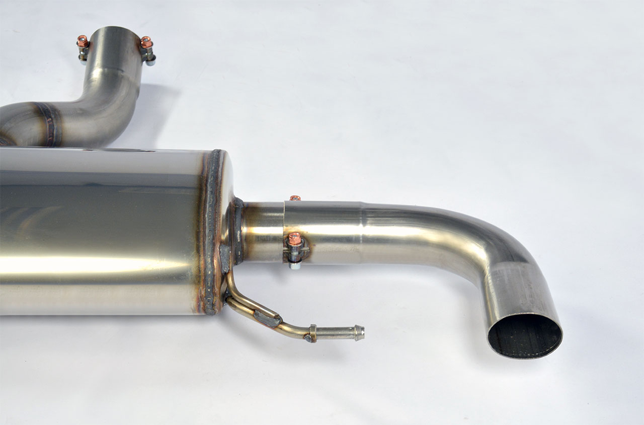 Rear exhaust Sport Right - Left