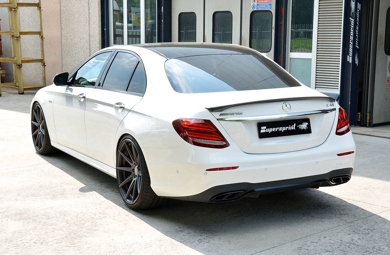 Impianto di scarico per MERCEDES W213 E 43 AMG 4-Matic (3.0i V6 Bi-Turbo 401 Hp) 2017 ->
