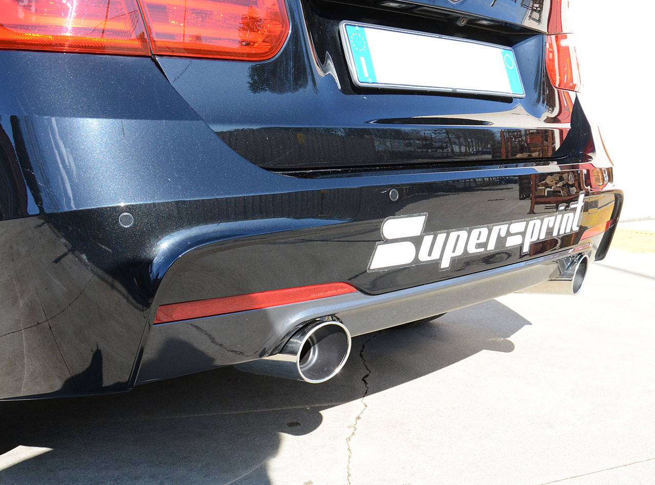 Connecting pipe + rear pipe Right O90 - Left O90 (Muffler delete)