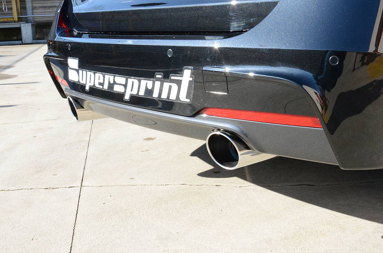 Connecting pipe + rear pipe Right O90 - Left O90 (Muffler delete)