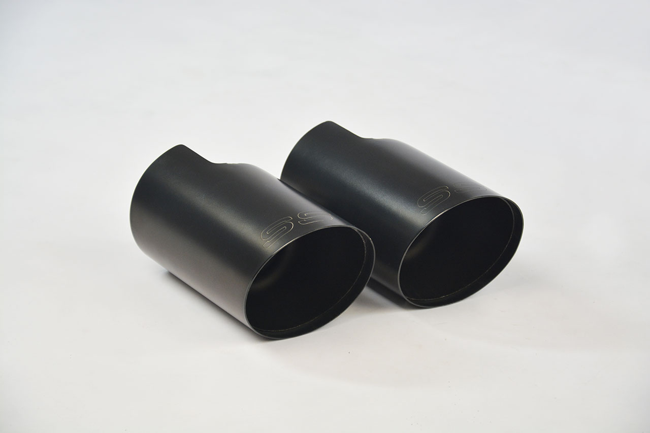 Kit terminali Racing-Gun Metal Grey Destro OO100 - Sinistro OO100 