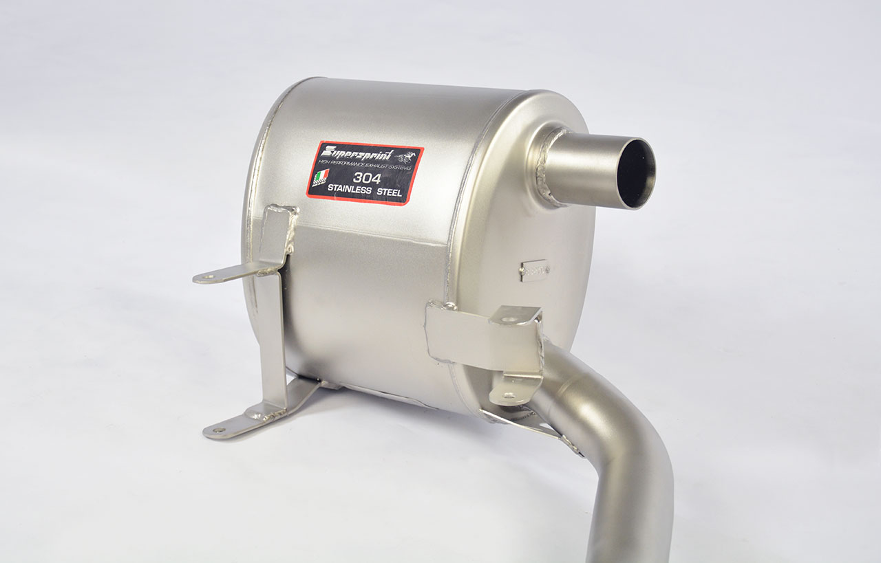 Rear exhaust TÜV Right