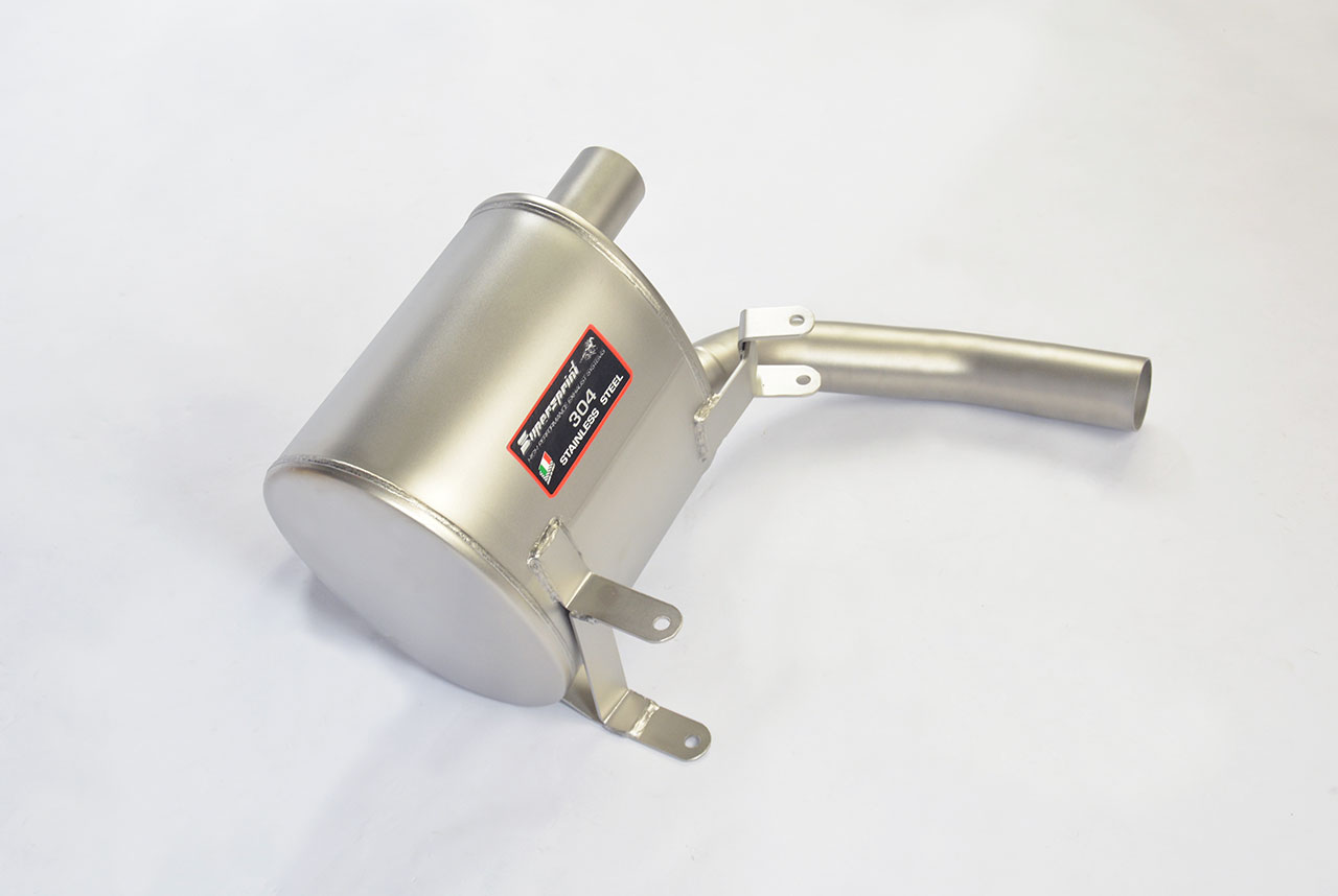 Rear exhaust TÜV Right