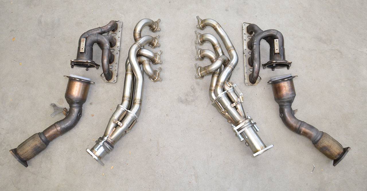 Fächerkrümmer Rechts - Links<br>SUPERSPRINT DESIGN PATENT
