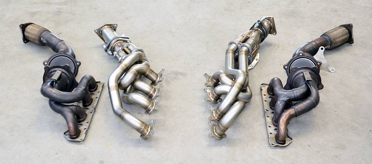 Fächerkrümmer Rechts - Links<br>SUPERSPRINT DESIGN PATENT