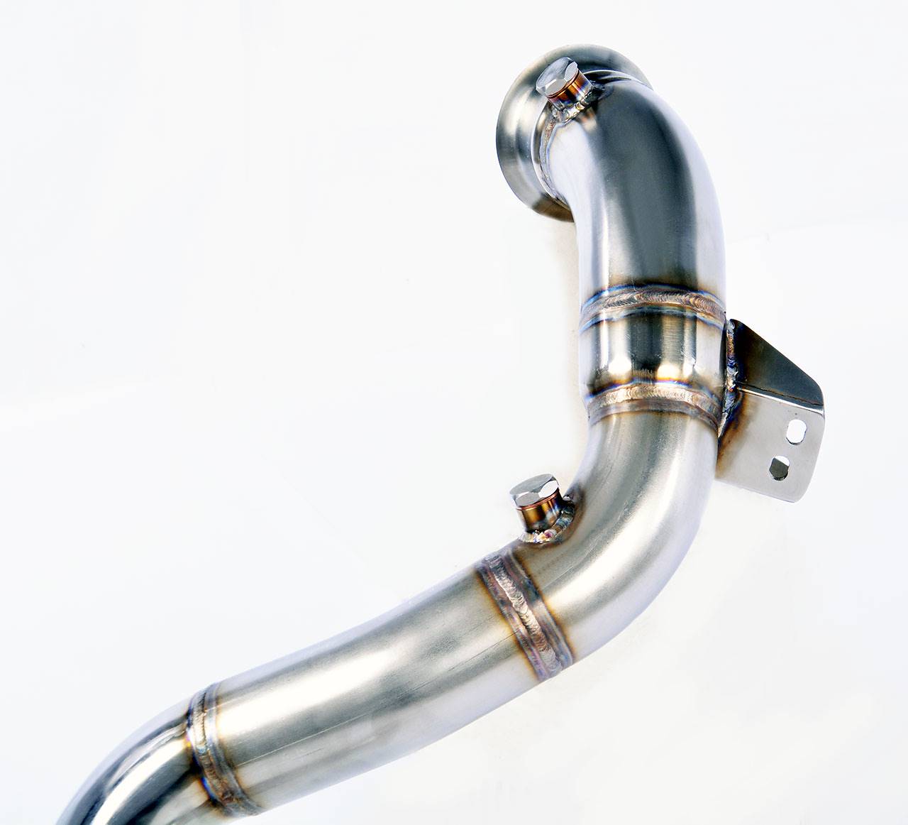 Downpipe Rechts + Links Ersetzt den Primär- und  Sekundär-Kat (-Kat-Entfall-)