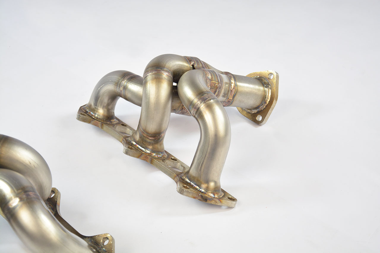 Fächerkrümmer Rechts + Links Edelstahl 310S